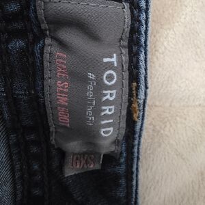 Torrid Luxe Slim Boot Jeans